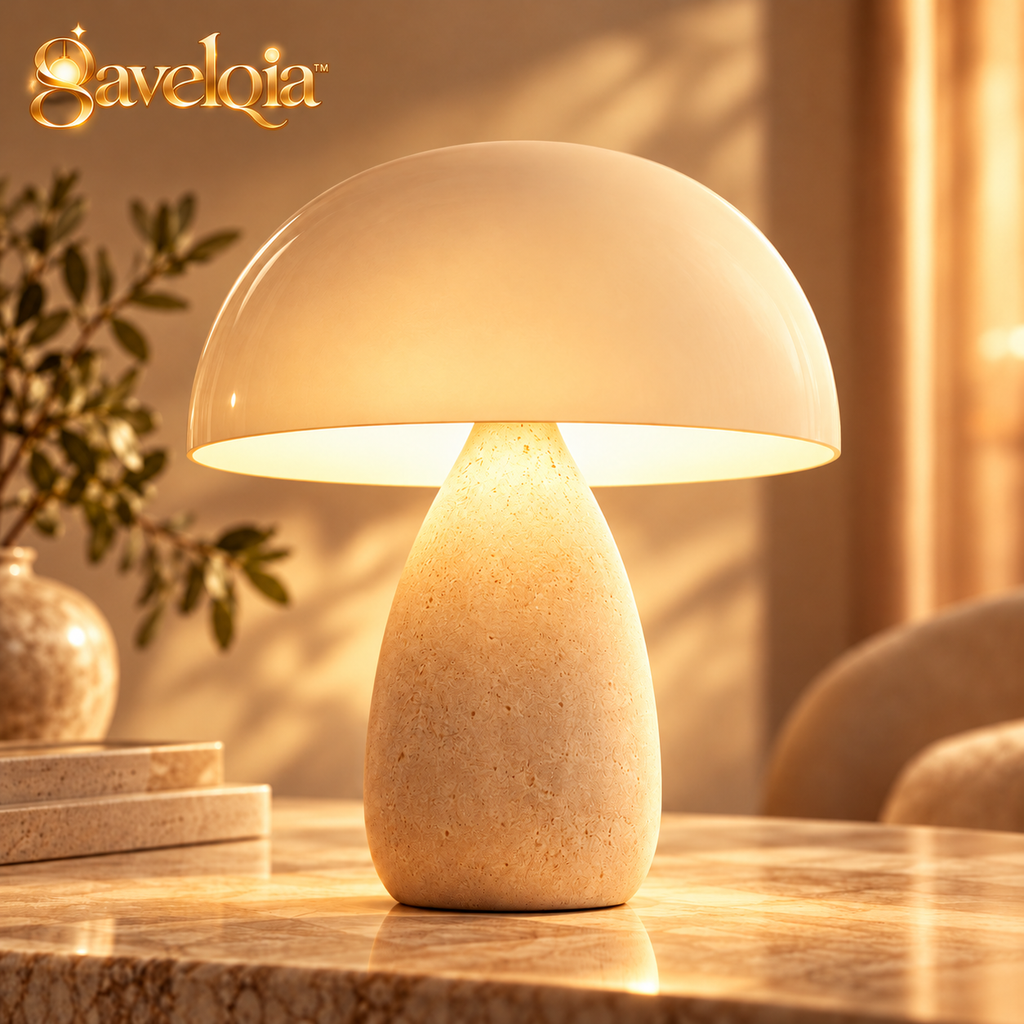 Modern Mushroom Table Lamp – view 1