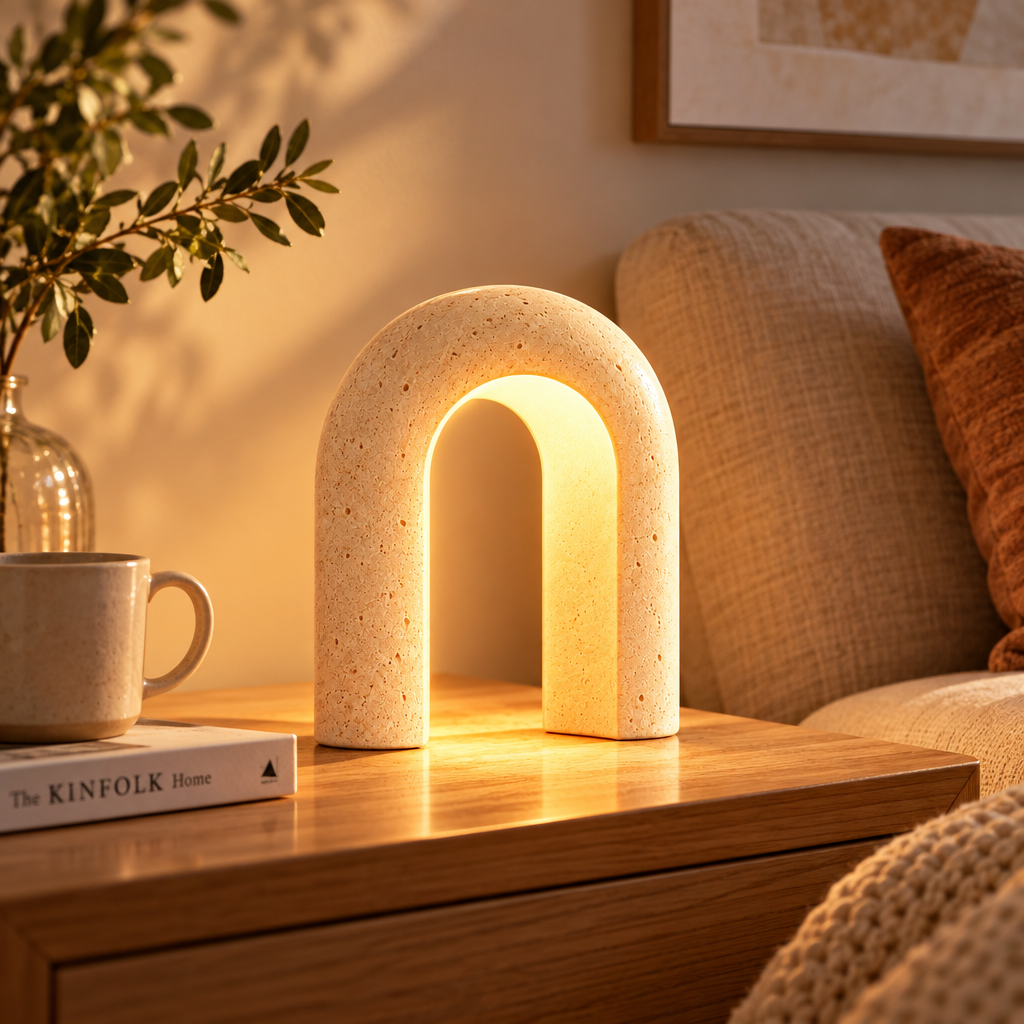 Minimal Arch Accent Lamp – view 5