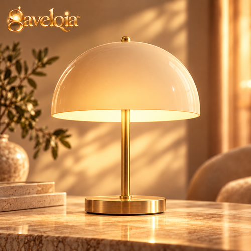 Ambient Glass Orb Table Lamp – view 1