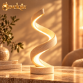 Sculptural Spiral Desk Lamp – view 1