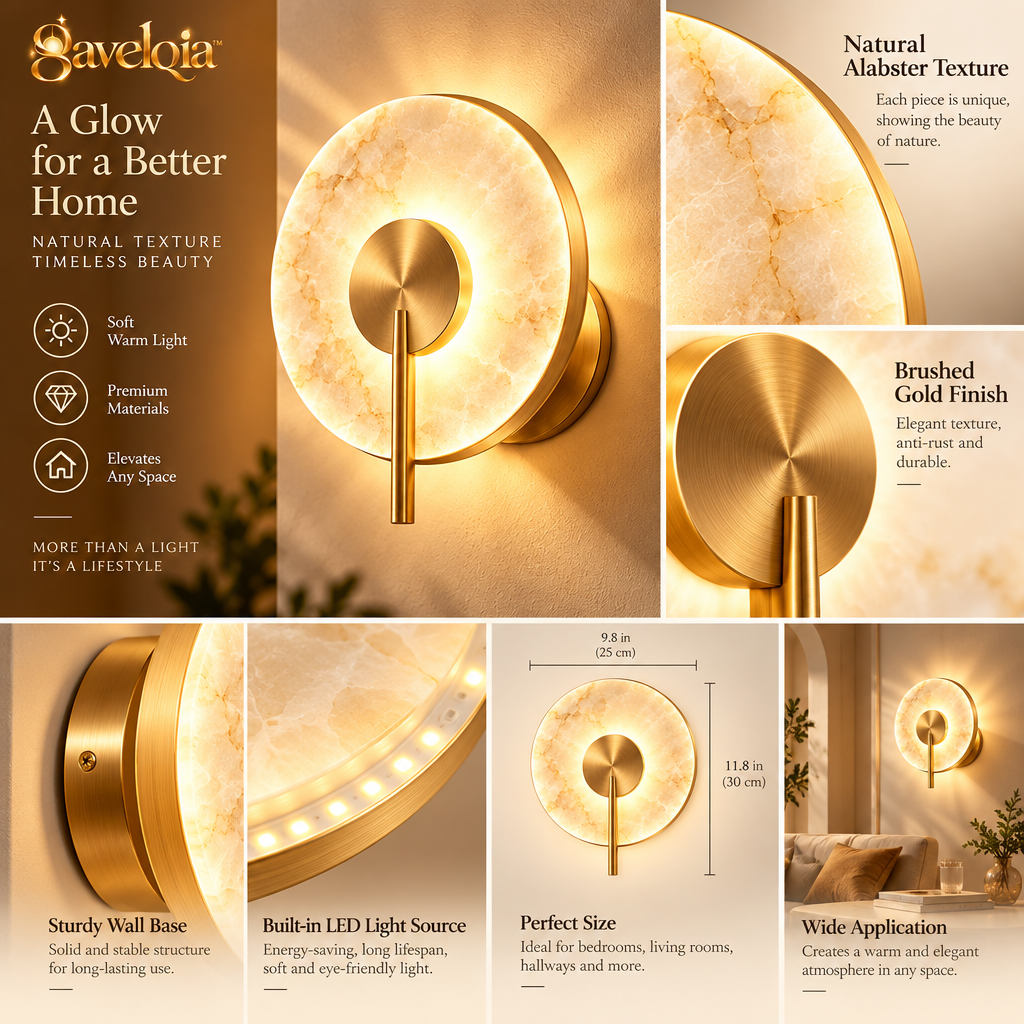 Sun Halo Wall Light – view 4