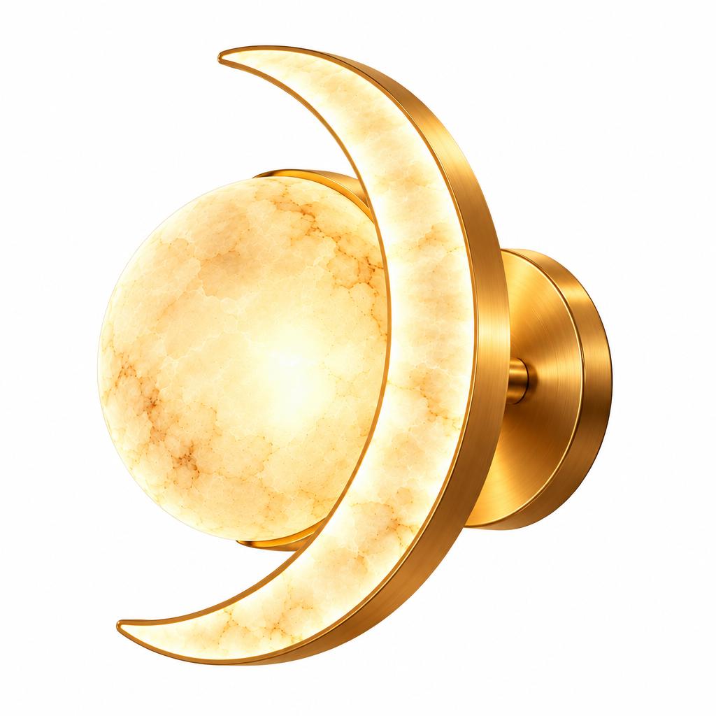 Moon Phase Wall Lamp – view 3