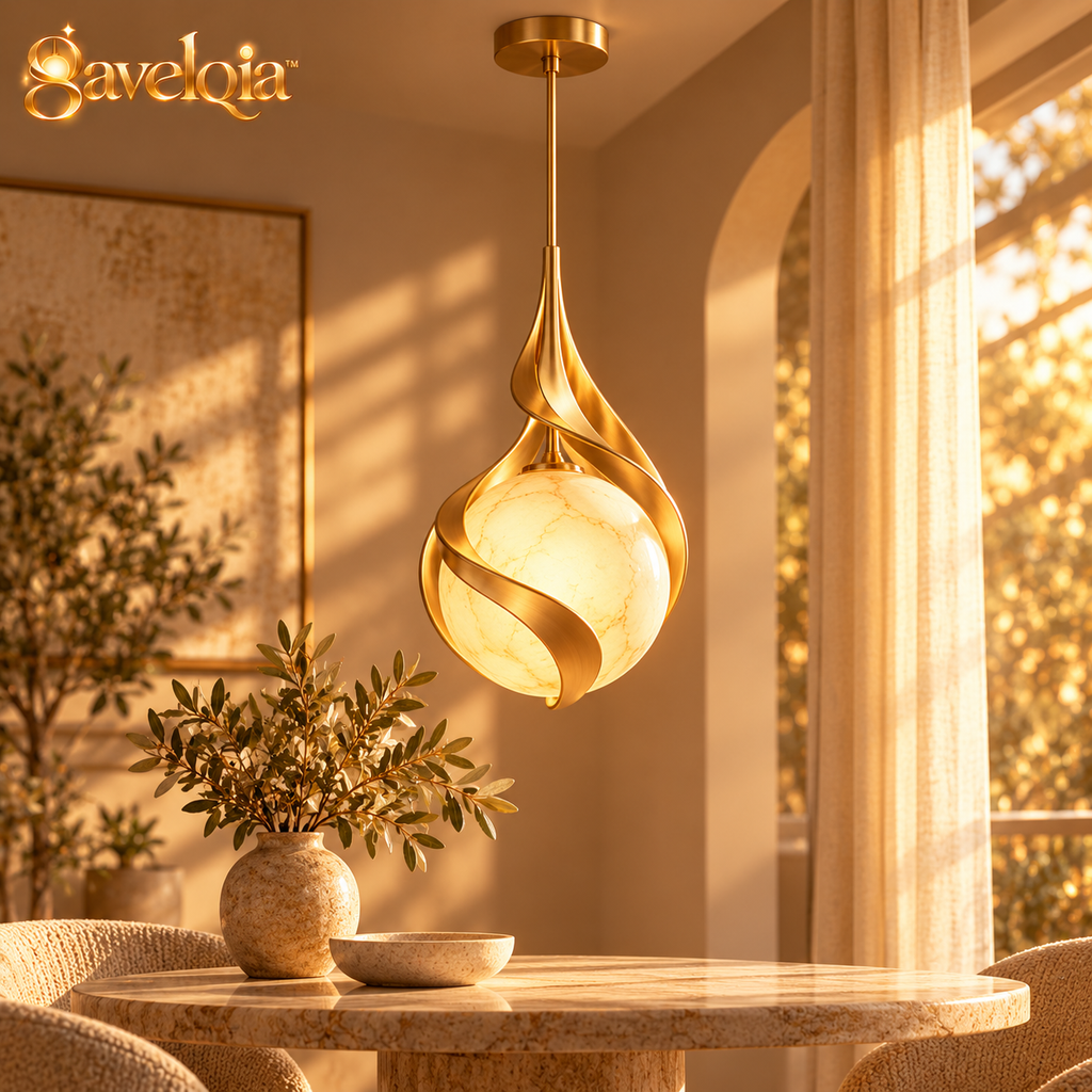 Artistic Pendant Light – view 1