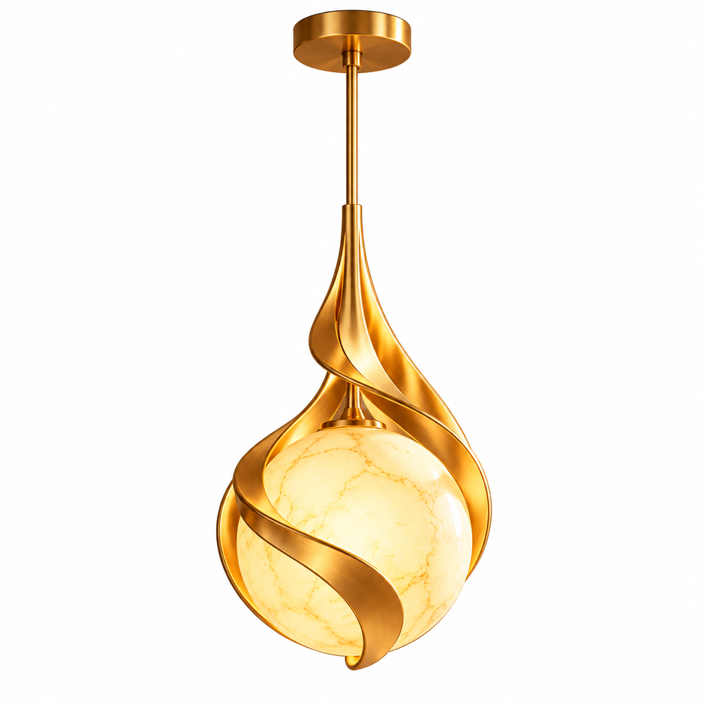 Artistic Pendant Light – view 5