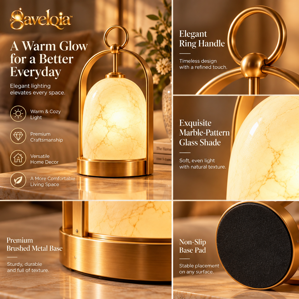 Soft Glow Bedside Lantern – view 2