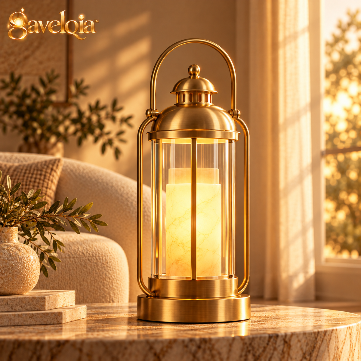 Decorative Candle-Warm Lantern Lamp – view 1