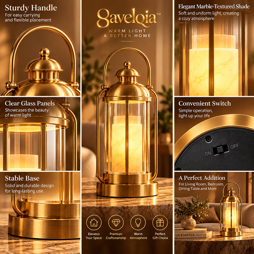 Decorative Candle-Warm Lantern Lamp – view 5